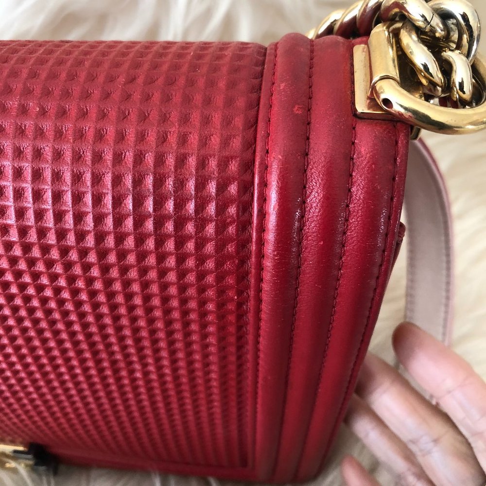 $5500 Chanel 14C Limited Edition Red "Cube" New Me - Picture 5 of 15